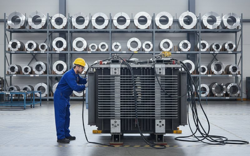 industrial transformer core workshop