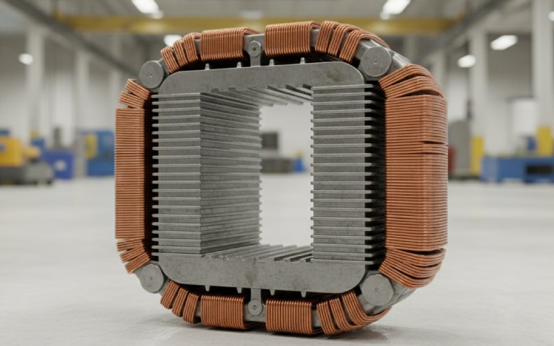 transformer core and coils