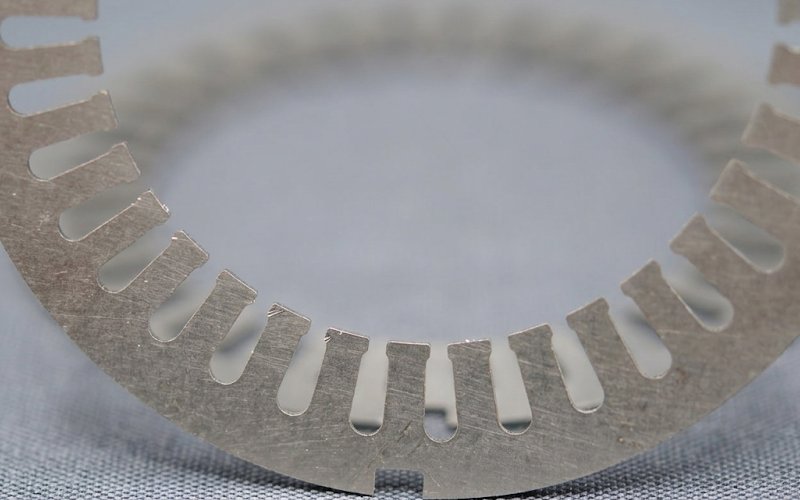 얇은 전기 강철 링의 모터 라미네이션 슬롯 및 절단면