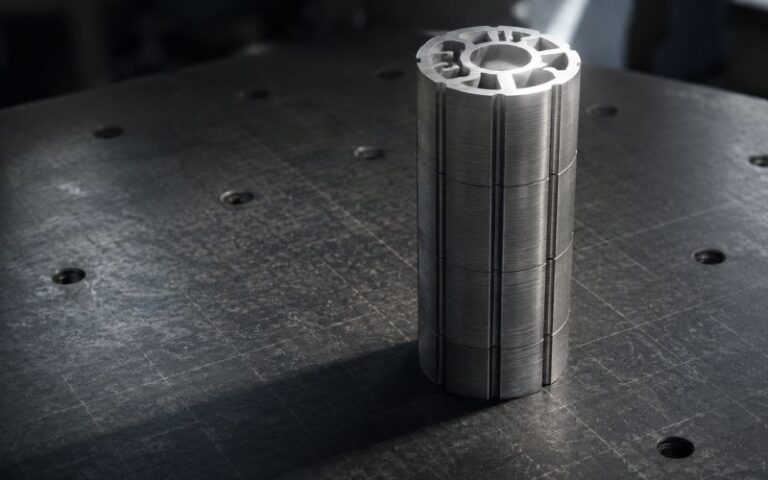 lamination stack on precision surface plate