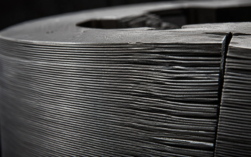 Accumulated error across stacked steel laminations