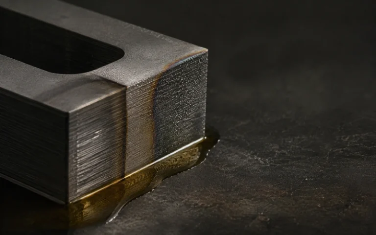 Electrical steel laminations exposed to oil, moisture, and heat